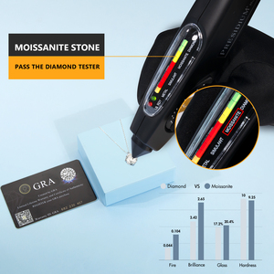 จี้เพชรโมอิสซาไนต์ VVS สุดหรู 4 กะรัต 2 กะรัต 1 กะรัต เครื่องประดับผู้หญิง ชุบทอง เงินแท้ S925 พร้อมใบรับรอง GRA สร้อยคอจี้เดี่ยว - Product Image 3