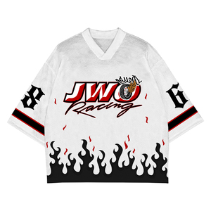 T-shirts décontractés pour hommes de premier rang, style hip-hop, en tricot spandex/polyester 200g, impression numérique, séchage rapide, service OEM, patchwork personnalisé - Product Image 6