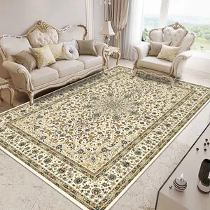 2021时尚机器编织波斯威尔顿提花地毯客厅