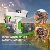 Máquina para Hacer Pellets de Madera RICHI en el Reino Unido - Máquina Personalizada Gratuita para Hacer Pellets de Aserrín en India