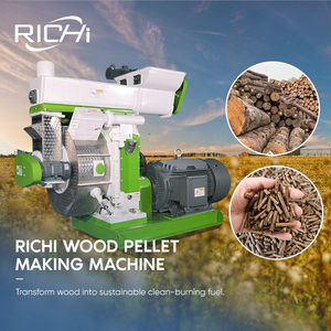 Máquina para Hacer Pellets de Madera RICHI en el Reino Unido - Máquina Personalizada Gratuita para Hacer Pellets de Aserrín en India - Product Image 1