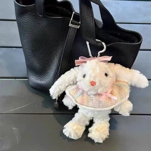 Lindo <span class=keywords><strong>Peluche</strong></span> <span class=keywords><strong>de</strong></span> Conejo con Orejas Caídas, Relleno <span class=keywords><strong>de</strong></span> Algodón PP, Llavero Colgante, Regalo para Mejores Amigas, 15 cm - Product Image 6