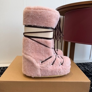 Botas de Piel de Oveja de Alta Calidad para Mujer, Antideslizantes, Térmicas, Ligeras, Transpirables, Estilo Retro, Marca Famosa - Product Image 4