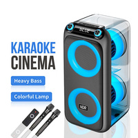Altavoz NDR-2066 de nuevo diseño, altavoz portátil tipo boombox, reproductor de audio, altavoz Bluetooth grande para fiestas de 60W con ecualizador.