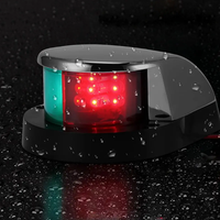 Feux latéraux de bateau/yacht à LED bicolores ABS 12V rouge et vert