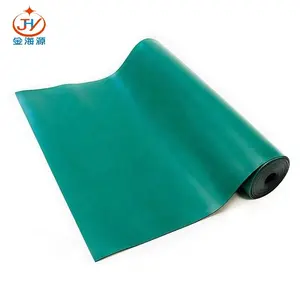 2mm Thickness Reclaimed Green Anti-fatigue Floor 2 Layers Esd Mat Heat Resistant Repair Anti Static ESD Sheet Table Mat Roll