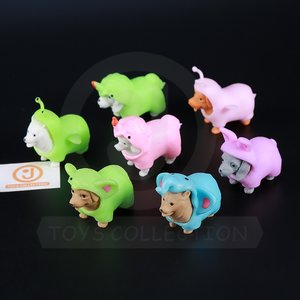 ของเล่นแคปซูลเสื้อผ้าสุนัข TPR สีสันสดใส ของเล่นฝึกสมาธิสำหรับเด็กชายและเด็กหญิง - Product Image 2