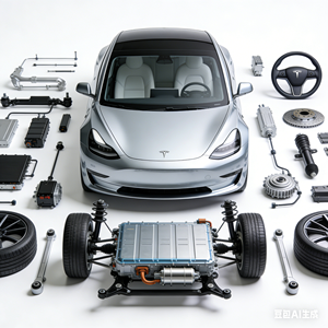 Venta Directa de Fábrica YUCHI, Parachoques Delantero para Automóvil Tesla Modelo Y 1493736-S0-A 1493736S0A - Product Image 5