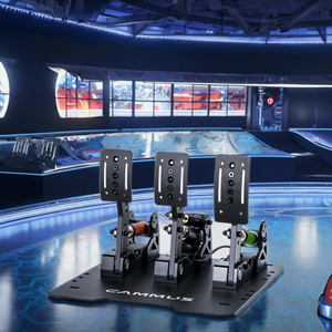 แป้นเหยียบเกมแข่งรถ CAMMUS LC100 คุณภาพสูง สำหรับพีซี ปรับแต่งได้ ใช้กับพวงมาลัยเกมแข่งรถ สำหรับจำลองการขับรถแข่ง - Product Image 2