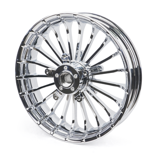 Jantes en alliage d'aluminium chromées pour motos <span class=keywords><strong>Harley</strong></span> <span class=keywords><strong>Davidson</strong></span>, avant et arrière, nouveaux accessoires de fabrication. - Product Image 2