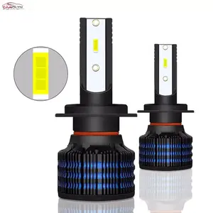 Hot Selling K20 12v Led Headlight 12V White Waterproof 12vHeadlamp High Low Beam H1 H3 H4 H13 12v Led Bulb For Car