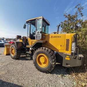 Chargeur frontal d'occasion Sdlg 956L 5t L956 avec godet de 3,2 m3, charge nominale de 5 tonnes, 3 composants principaux : roulement, boîte de vitesses, pompe - Product Image 2