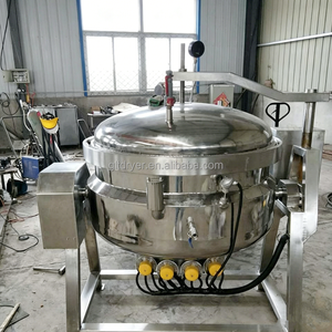 Cuocitore Industriale Marmita, Macchina per Cucinare con Miscelatore, Pentola Miscelatrice per Delizie Turche - Product Image 4