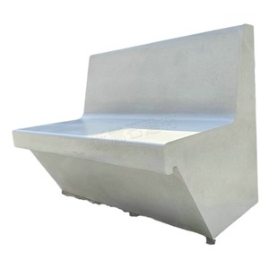 Nuevo Banco de Hormigón UHPC Magic Stone para Exteriores, Material de Alto Rendimiento para Ingeniería de Paisajes, Mobiliario para Parques - Product Image 4