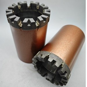 Core <b>Drill</b> <b>Bit</b> NQ HQ HTW NTW BTW Gold Finish Well Drilling - Product Image 3