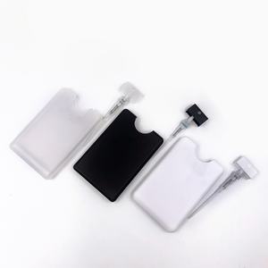 20ml <b>Perfume</b> Alcohol Disinfection Refillable Bottling Macaron <b>Travel</b> Press Portable Plastic Card Spray <b>Bottle</b> - Product Image 5