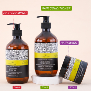 Shampooing et après-shampooing personnalisés avec logo, rafraîchissant pour le cuir chevelu, équilibrant le pH, contrôlant l'excès de sébum, nourrissant et pour une brillance saine - Product Image 6