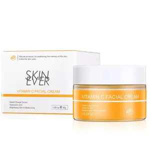 Crema Facial Iluminadora SKINEVER, Hidratante, Mejora la Oscuridad y Nutre Suavemente, Crema Blanqueadora con Vitamina C - Product Image 1