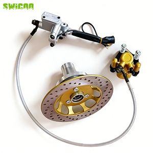 Kits de Discos de Freno Delanteros de Alta Calidad SWICOO para Bicicletas Monkey con Horquilla Delantera Invertida - Product Image 4