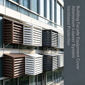 Housse de protection pour climatiseur scolaire en métal, fabriquée en alliage d'aluminium de haute qualité, installation facile, design moderne, garantie 1 an - Product Image 3
