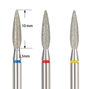 Kit de polisseuse à ongles en céramique et acier au tungstène, personnalisable OEM/ODM, avec brosse de tête de machine et embout de meulage en métal et plastique - Product Image 3