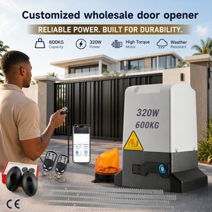 FUBEI Personalización AC 320W 600kg Kit de Motor para Puerta Corredera con Freno de Resorte y Cierre Temporizado - Product Image 1