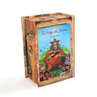 Boîte cadeau en forme de livre en carton personnalisée avec logo personnalisé, emballage de livre de couleur, conception personnalisée