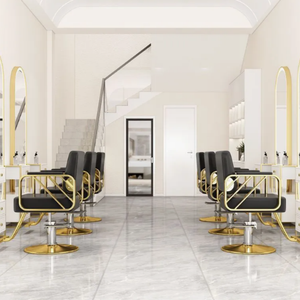 Hot Selling Modern Multifunktion aler Schönheits salon Friseursalon Stuhl Massage stuhl Friseur Friseurs tuhl - Product Image 5