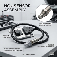Capteur NOx robuste 12V 5WK9 6788 ME427825 pour Mitsubishi Fuso Canter, contrôle des émissions diesel, garantie 1 an