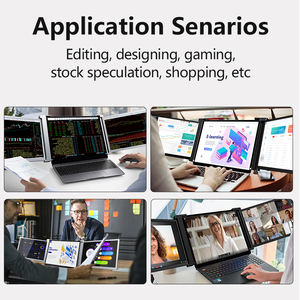 <span class=keywords><strong>Monitor</strong></span> Portátil IPS LED de 14 Polegadas com Tela Ampla e Retroiluminação LED, Interfaces USB e Tipo C para Jogos e Uso Empresarial - Product Image 4