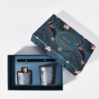 Mescente Custom Private Label Bulk Bestellingen Kristal Geurende Kaarsen en Rietdiffuser Cadeausets