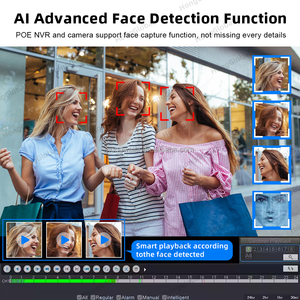 Hongglobal 8MP 4CH Mạng Video Recorder video surveil ngoài trời IP PoE nhà máy ảnh <span class=keywords><strong>CCTV</strong></span> Kit không dây NVR an ninh Hệ thống camera - Product Image 5