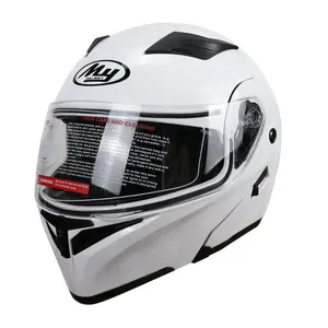 Wejump-casco de motocicleta personalizado para hombre, personalizado, barato, Ece 22,06, aprobado por Dot, doble Visor, Fullface