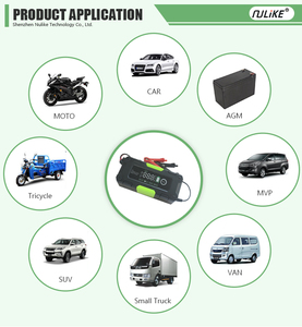 Chargeur de batterie de voiture <span class=keywords><strong>intelligent</strong></span> 12V 10A Sortie Affichage LED Fonction automatique Portée d'application Batterie au plomb-acide 12V 10Ah - 200Ah - Product Image 3