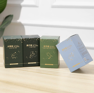 Custom Design Contact Lenses Packaging Boxes Custom Printed with Embossing <b>Recyclable</b> Paper Carton <b>Box</b> for Contact Lenses - Product Image 5