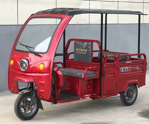TianYing Foldable Electric Tricycle for Adults Open Canopy Cabin <strong>Roof</strong> Passenger Trycicle <strong>Motorcycle</strong> - Product Image 3