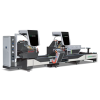 Mesin Pemotong Miter CNC Dua Kepala untuk Aluminium dan UPVC Jendela dan Pintu