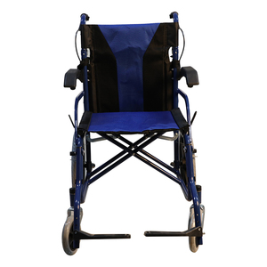 <span class=keywords><strong>Fauteuil</strong></span> roulant manuel compact et portable pour adultes, léger, pliable, avec freins à main, sécurité pour personnes handicapées - Product Image 4