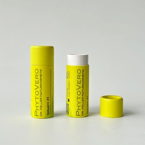 Lujo Biodegradable 2 oz 5g Desodorante Push up Papel Kraft Tubo de bálsamo labial para cosméticos Orgánico Spf50 Protector solar Stick Contenedor - Product Image 3