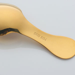 ملاعق آيس كريم من الفولاذ المقاوم للصدأ ، أواني تقديم آمنة للأطفال بمقبض مريح للحفلات - Product Image 6