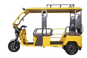 Tricycle électrique passager pousse-pousse corps ouvert moteur 1300W portée 50-70km - Product Image 6