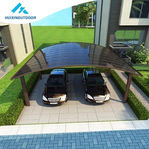 Abri de voiture <span class=keywords><strong>fermé</strong></span>, design de couverture de toit et de mur pour minivan d'importation, abri de stationnement pour voiture - Product Image 5