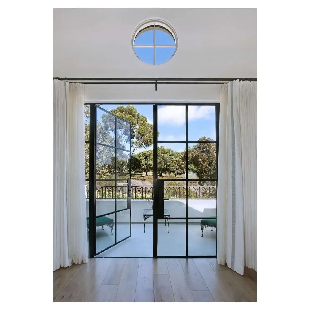 Prima Classic Lowes Schmiedeeisen Haustüren neuestes Design Schmiedeeisen und Glas Eingangstür billig gebrauchte Schmiedeeisen Tür Tore