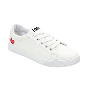 Nouvelles baskets blanches à lacets de style coréen pour l'automne, légères, semelle en caoutchouc, sport, décontractées, tendance, chaussures uniques - Product Image 1