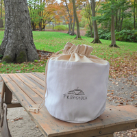 Meilleures ventes de corbeille à pain en toile Boîte de rangement Sac en toile avec cordon de serrage et logo personnalisé