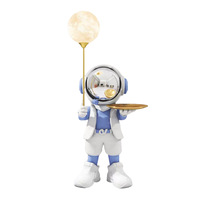Fabricants en gros Nouveautés Poupée en résine Astronaute Modélisation Chicha Décoration d'intérieur Ornement de sol (sans chicha)