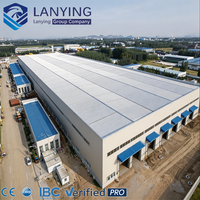 Bâtiment préfabriqué en structure métallique pour entrepôts et ateliers à plafonds hauts |   Expansion industrielle résistante aux climats difficiles