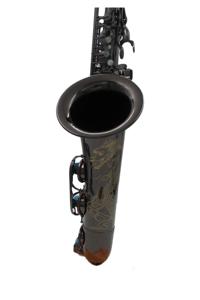 Sassofono Tenore Eastern Music ALL Placcato in Nichel Nero con Incisioni - Product Image 6