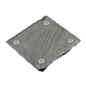 Plaque en pierre carrée 9x9 cm, polie et peinte, pour sublimation, décoration intérieure, souvenirs, cadeaux DIY, modèle de plaque d'amour, technique de gravure - Product Image 3