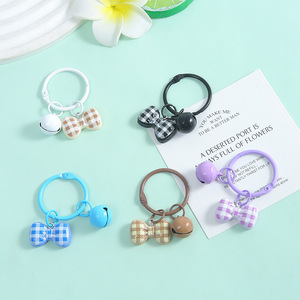 พวงกุญแจรูปโบว์ 14 มม. กระดิ่งพลาสติกเรซิ่น DIY จี้ห้อยกระเป๋า อุปกรณ์เสริมอเนกประสงค์ - Product Image 2